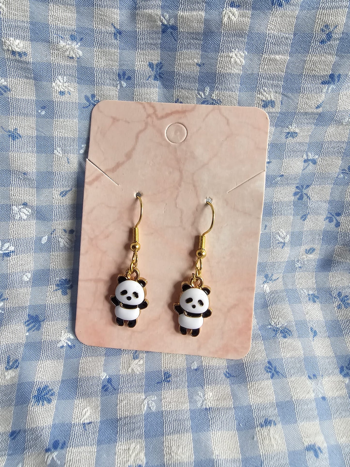 Kawaii Panda Earrings