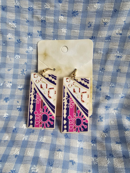 Anime Inspired Sound Hashira Earrings