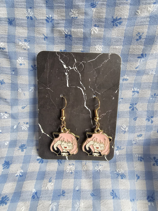 Spy Anime Inspired Kawaii Earrings