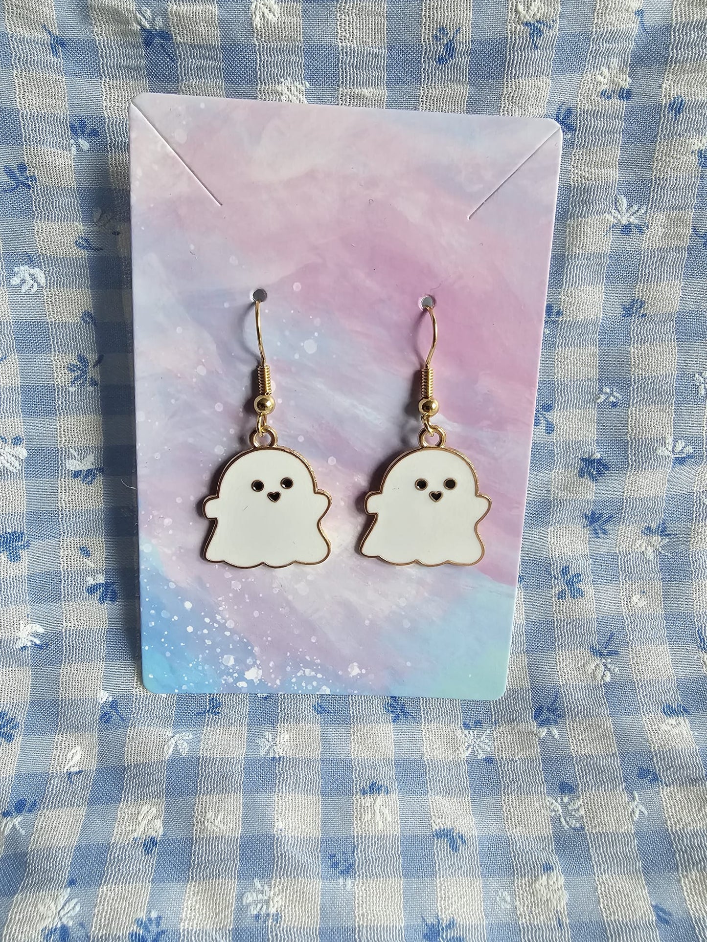 Kawaii Ghost Earrings: Available In 2 Colours